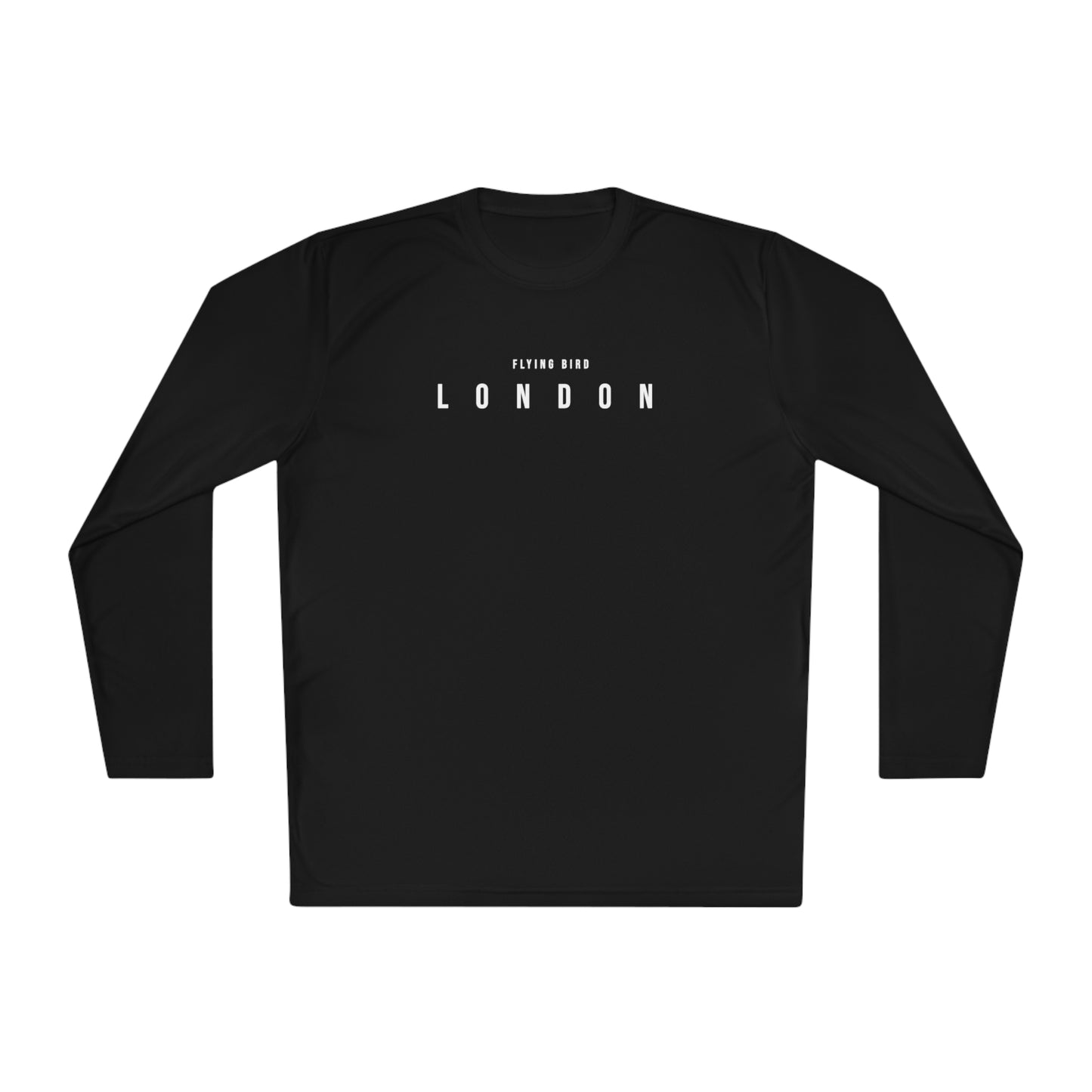 Men's London Black Lightweight Long Sleeve Tee