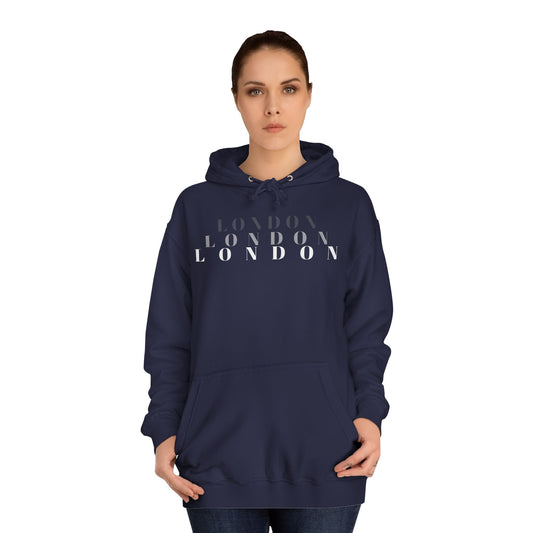 Women's London Oxford Navy hoodie