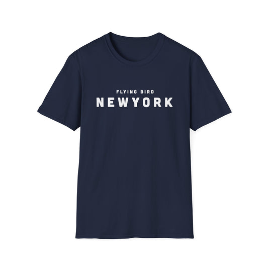 Men's Newyork Navy Blue Softstyle T-Shirt