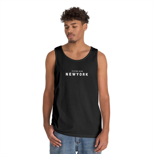 Men's NewYork Black Heavy Cotton Tank Top