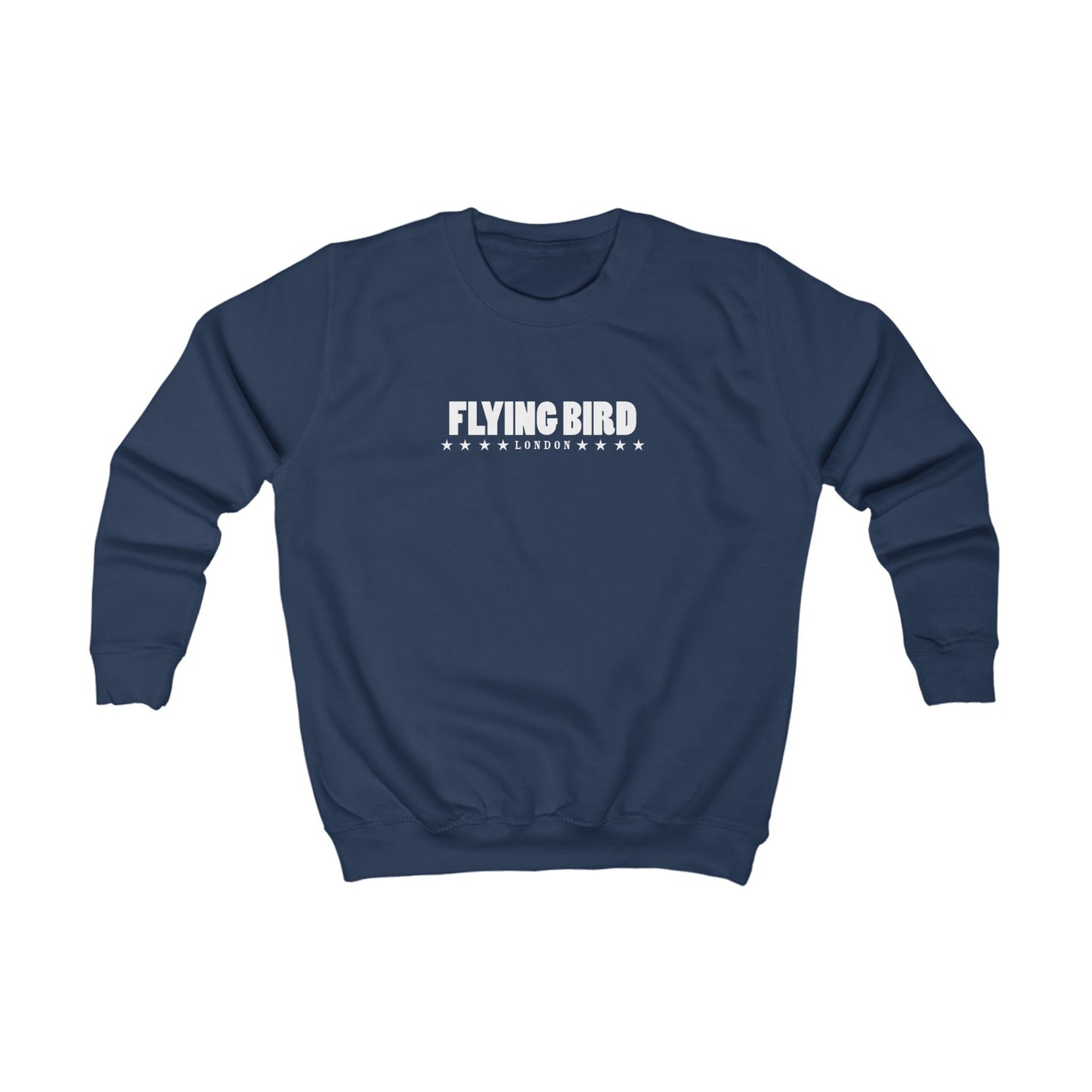 Kids Flying Bird Navy Blue Sweatshirt