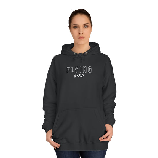 Women's Flying Bird Black Hoodie