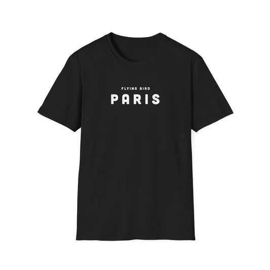 Men's Paris Black Softstyle T-Shirt