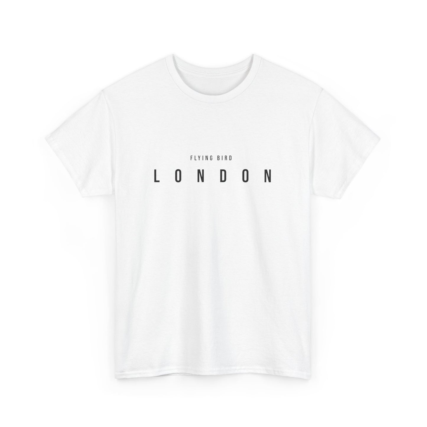 Men's London White Cotton Tee