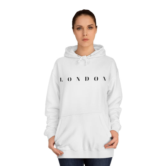 Women's London White hoodie