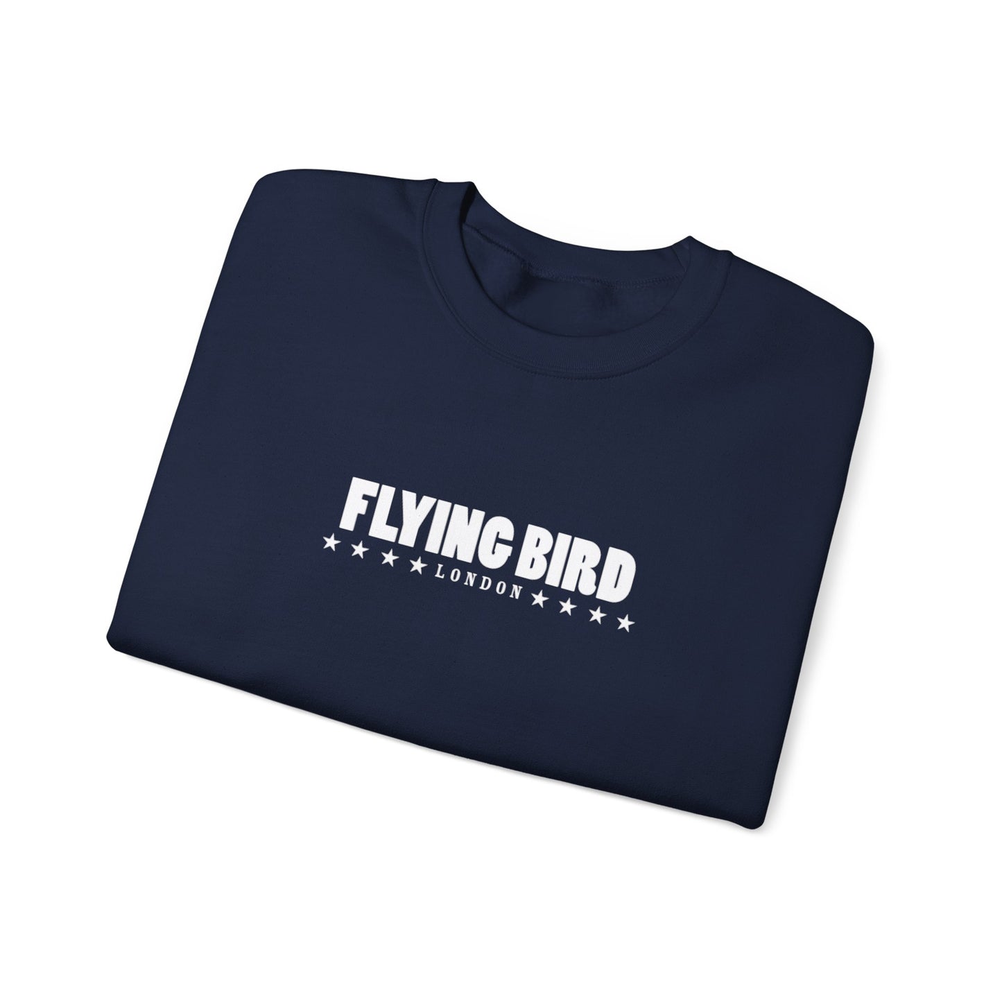 Women's Flying Bird Navy Blue Crewneck Sweatshirt