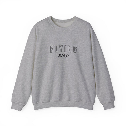 Women's Flying Bird Grey Crewneck Sweatshirt