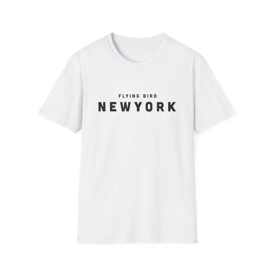 Men's Newyork White Softstyle T-Shirt