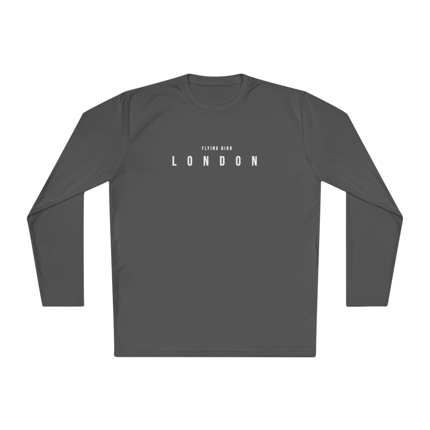 Men's London Grey Lightweight Long Sleeve Tee