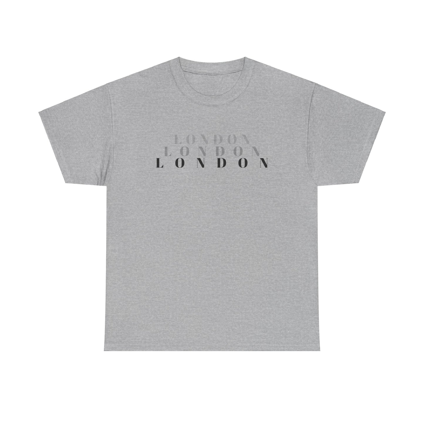 Men's London Grey Cotton Tee