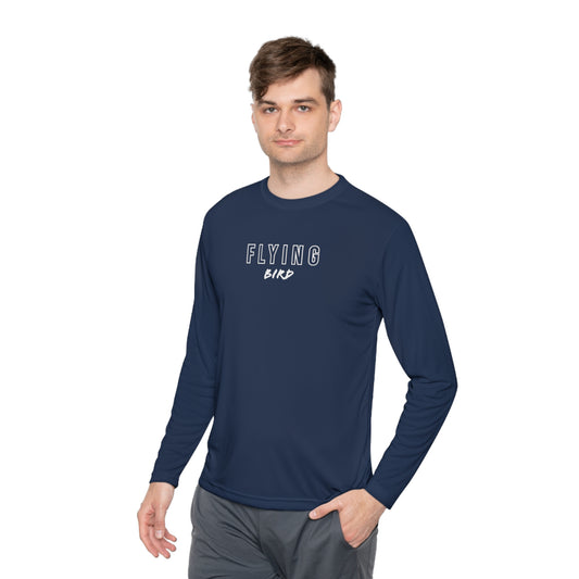 Men's Navy Blue Lightweight Long Sleeve Tee