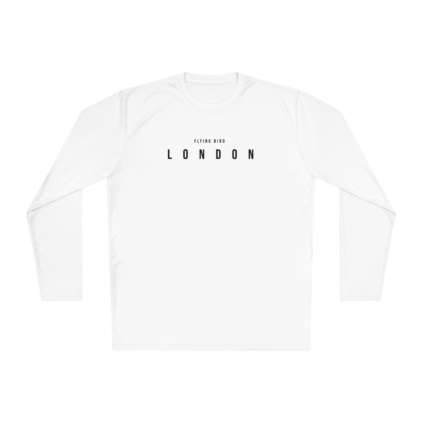 Men's London White Lightweight Long Sleeve Tee