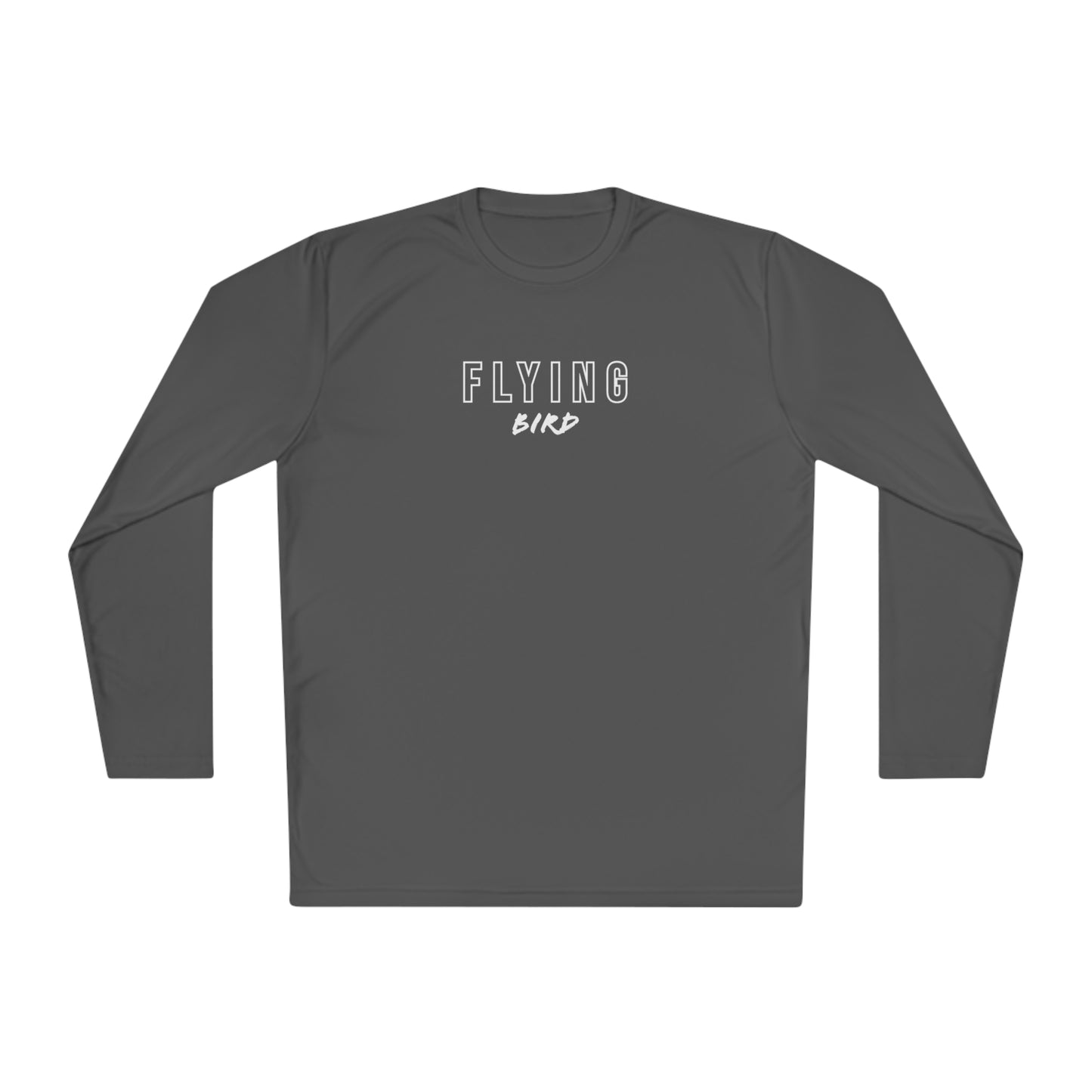 Men's Grey Lightweight Long Sleeve Tee