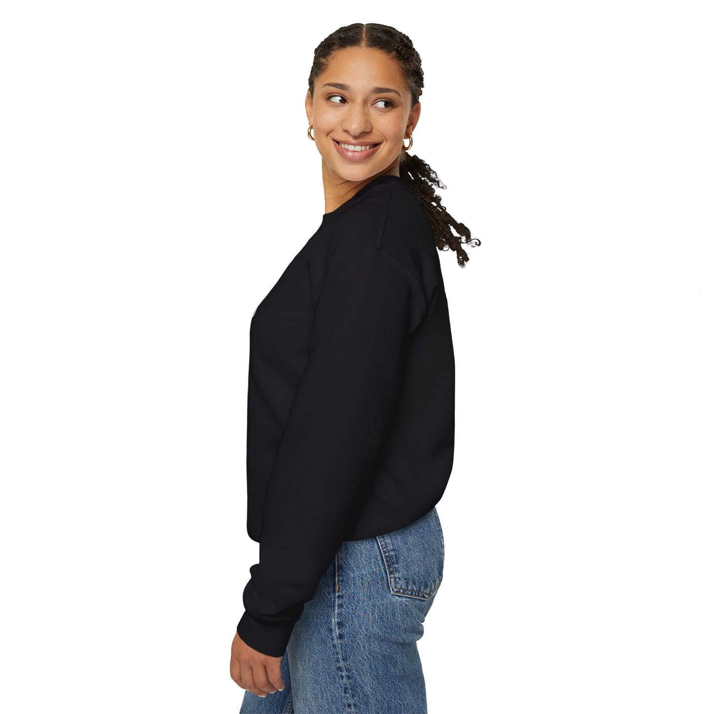 Women's Heavy Blend™ Crewneck Black Sweatshirt