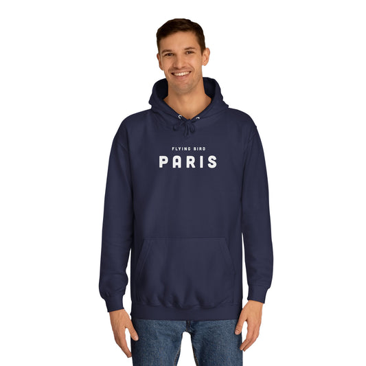 Men's Paris Oxford Navy Hoodie