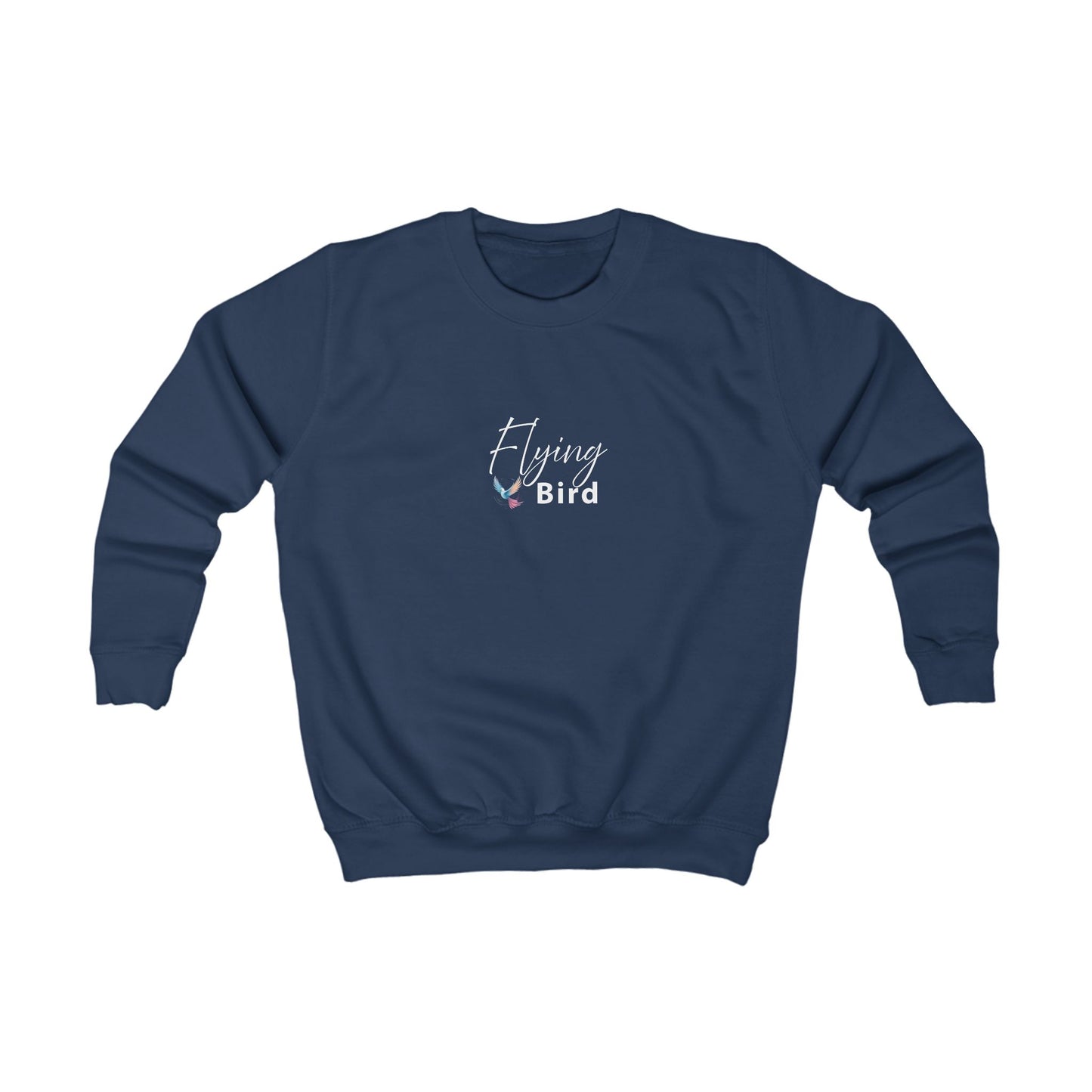 Kids Flying Bird Navy Blue Sweatshirt