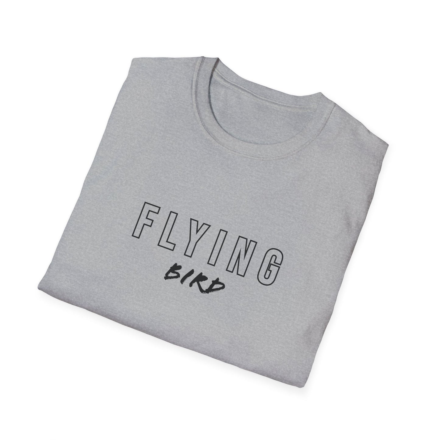 Men's Flying Bird Grey Softstyle T-Shirt