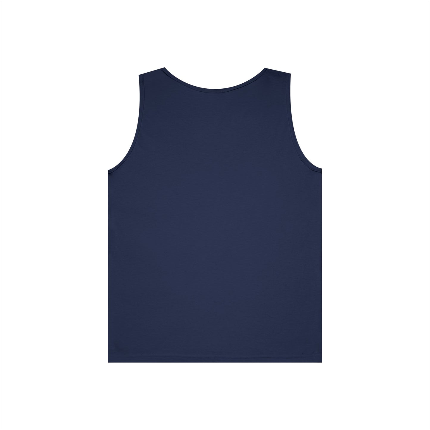 Men's London Navy Blue Heavy Cotton Tank Top