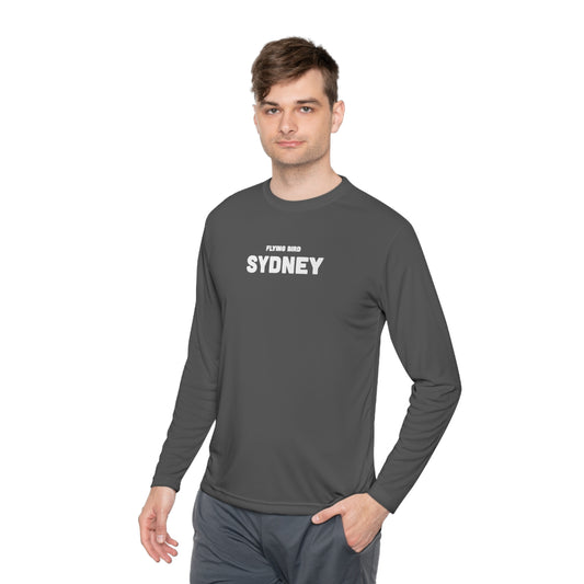 Men's Sydney Grey Lightweight Long Sleeve Tee