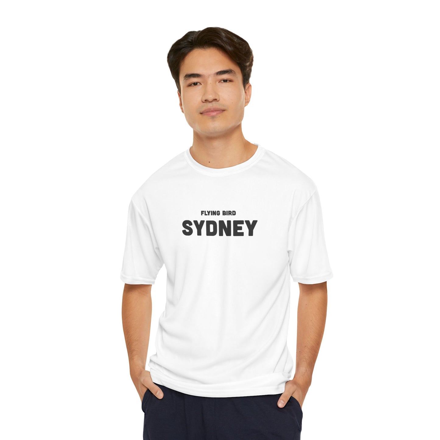 Men's Sydney White Performance T-Shirt