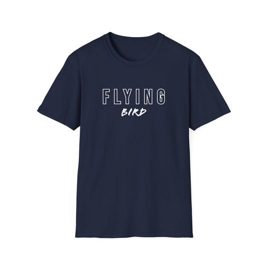 Men's Flying Bird Navy Blue Softstyle T-Shirt