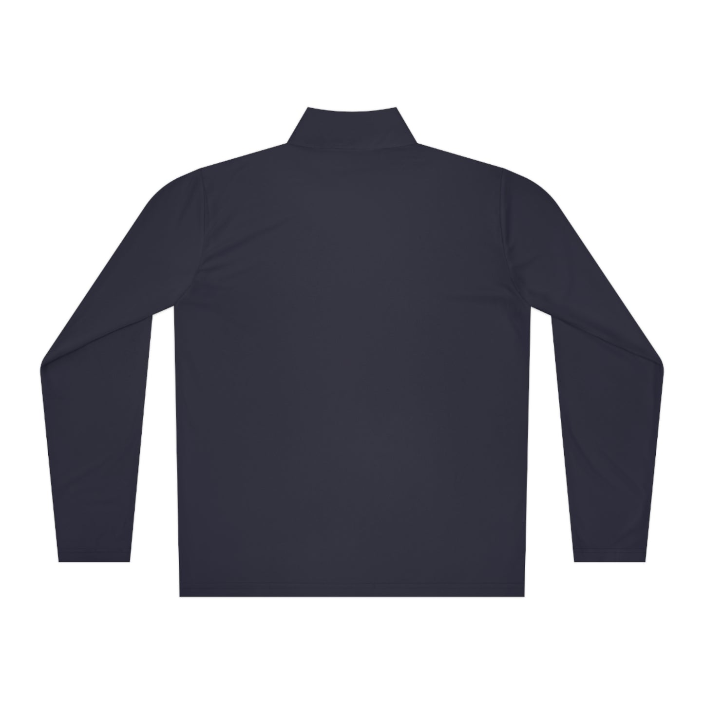 Men's Flying Bird Navy Blue Quarter-Zip Pullover