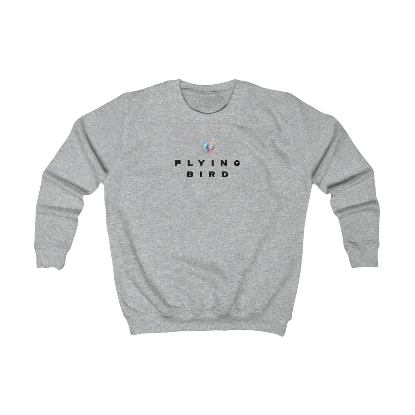 Kids Flying Bird Grey Sweatshirt