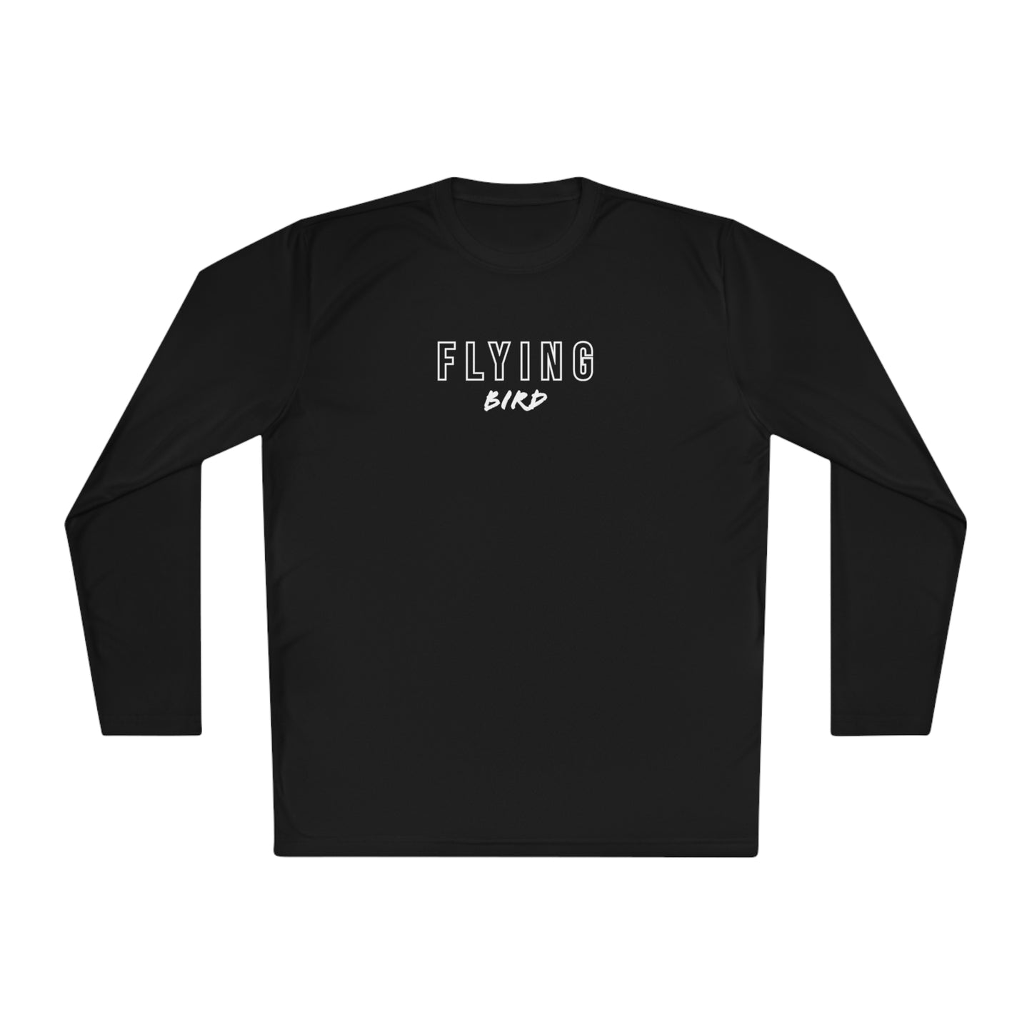 Men's Black Lightweight Long Sleeve Tee