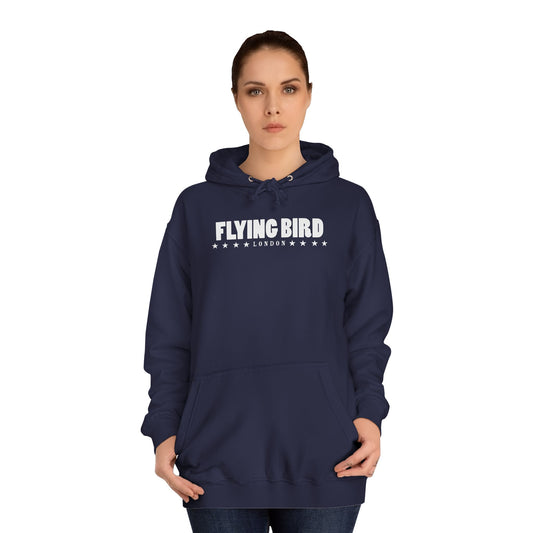 Women's Flying Bird Navy Blue Hoodie