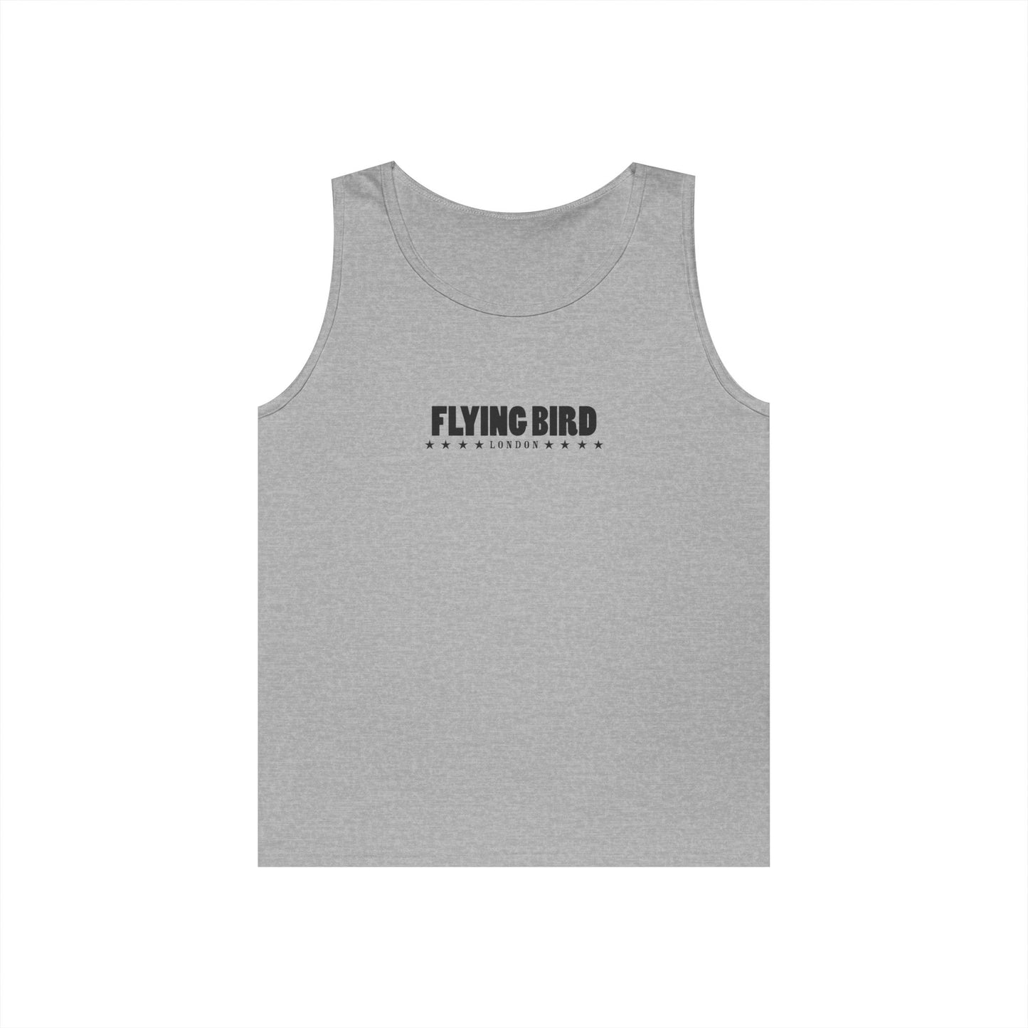 Men's Flying Bird Grey Heavy Cotton Tank Top