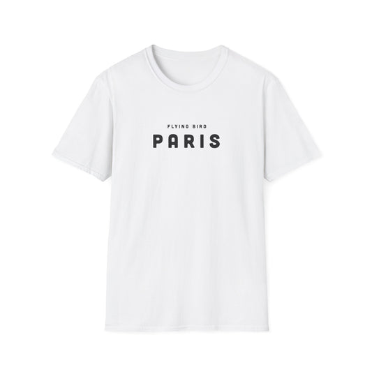 Men's Paris White Softstyle T-Shirt