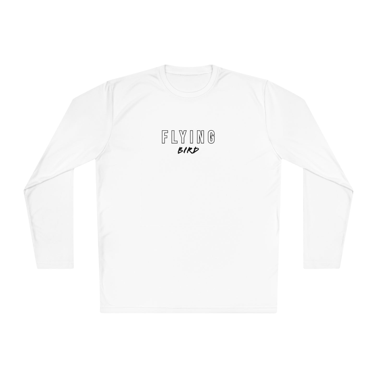 Men's White Lightweight Long Sleeve Tee