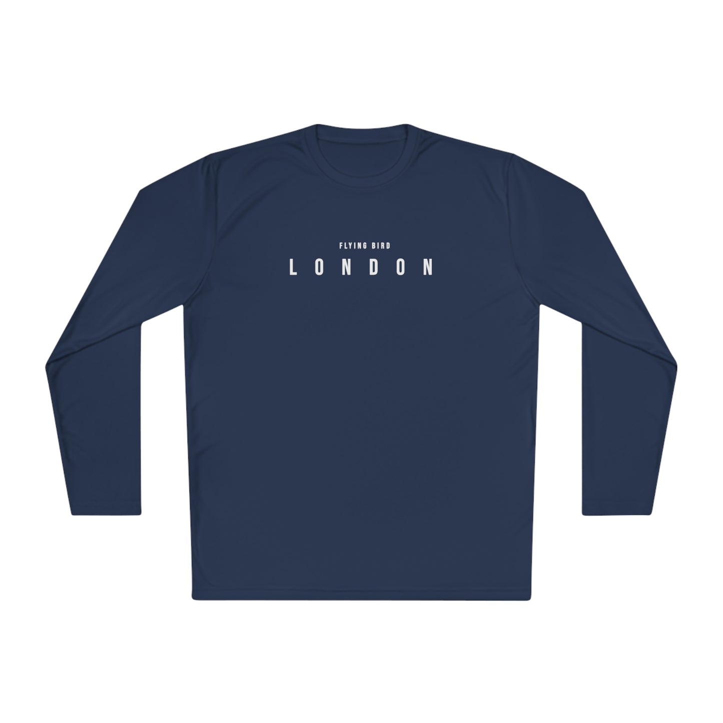 Men's London Navy Blue Lightweight Long Sleeve Tee