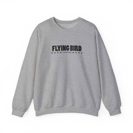 Women's  Flying Bird Grey Crewneck Sweatshirt