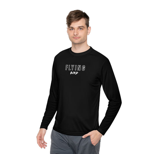 Men's Black Lightweight Long Sleeve Tee