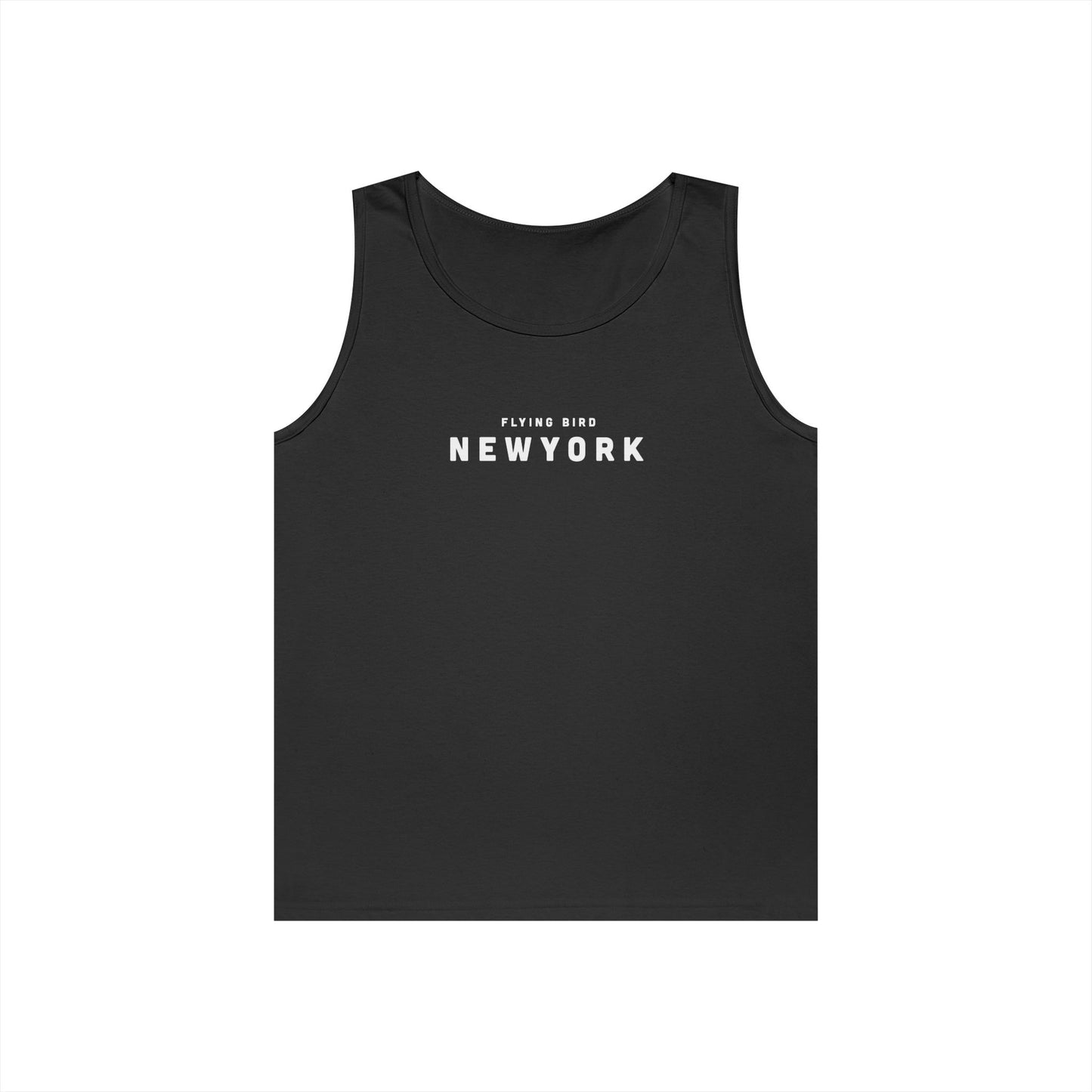 Men's NewYork Black Heavy Cotton Tank Top