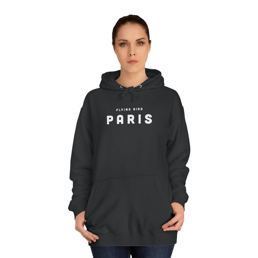 Women's Paris Black Hoodie