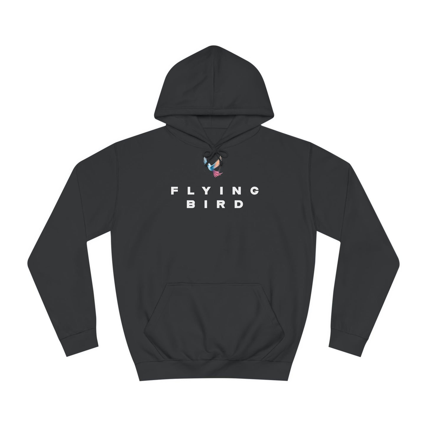 Men's Flying Bird Black hoodie