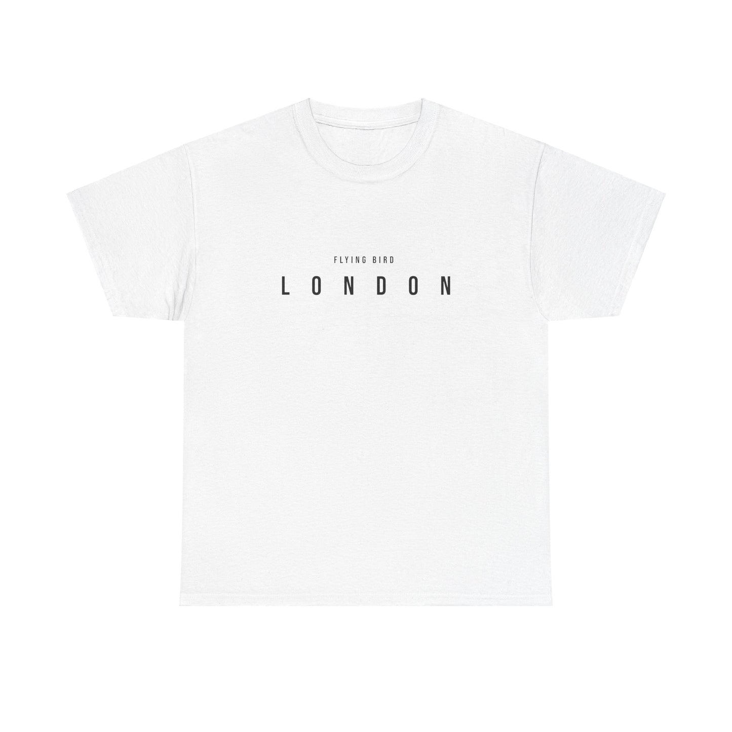 Men's London White Cotton Tee