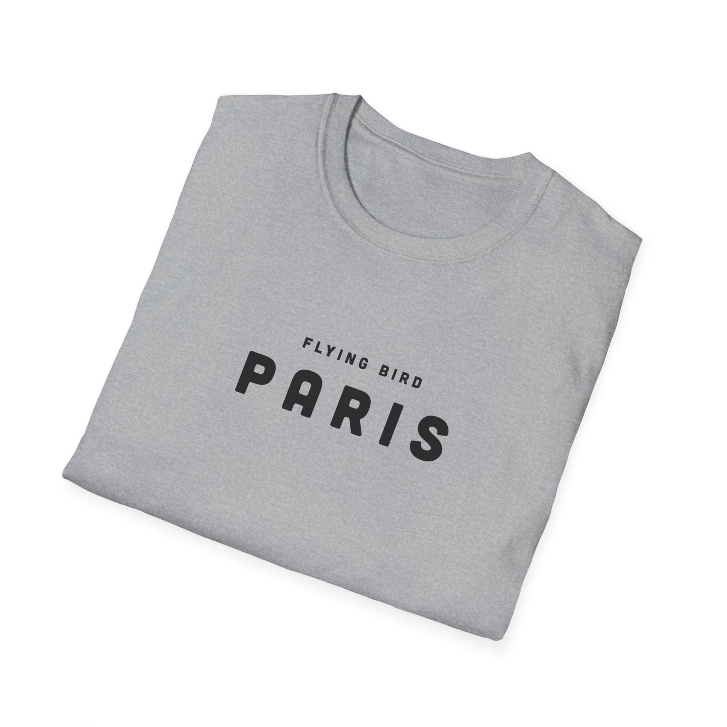 Men's Paris Grey Softstyle T-Shirt