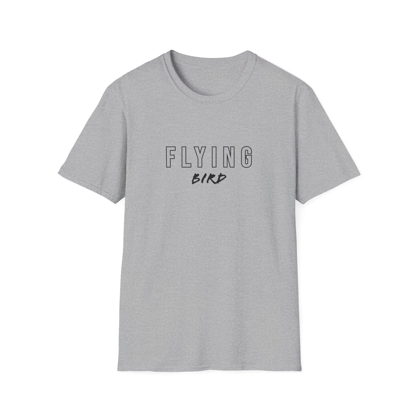 Men's Flying Bird Grey Softstyle T-Shirt