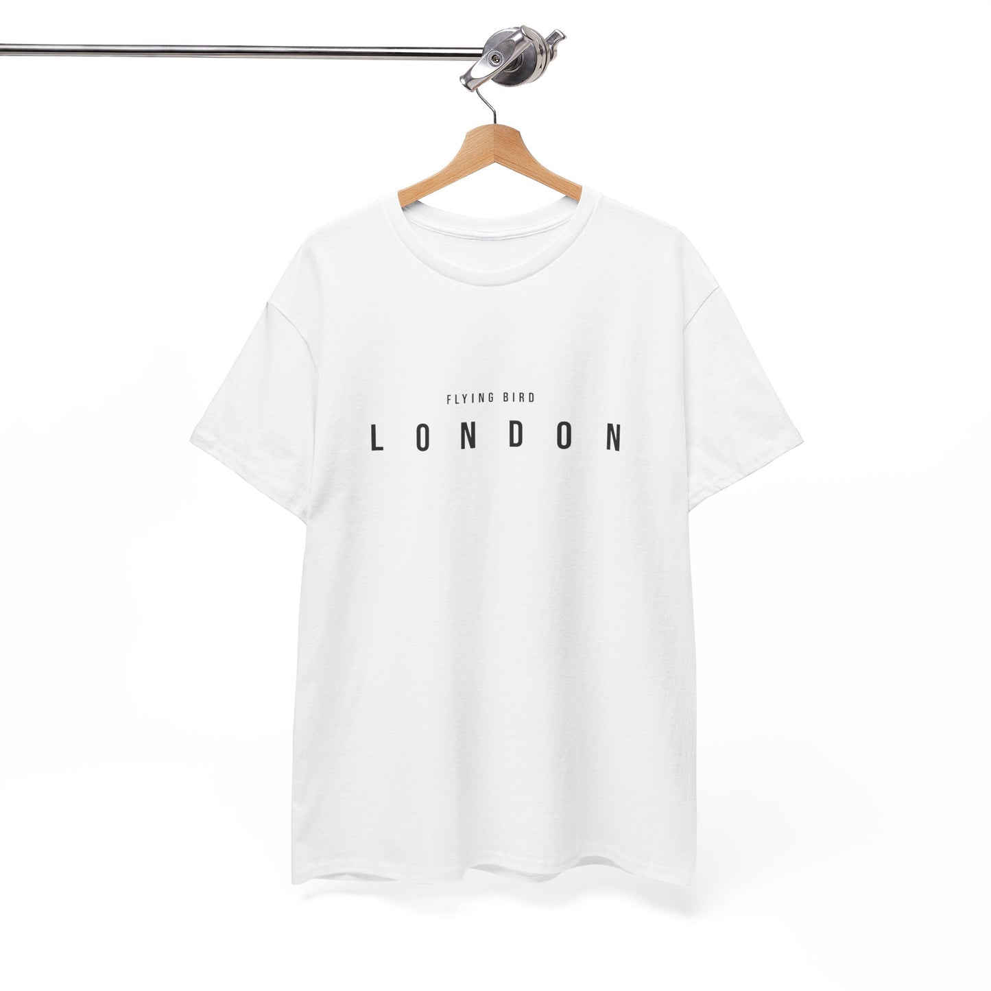 Men's London White Cotton Tee