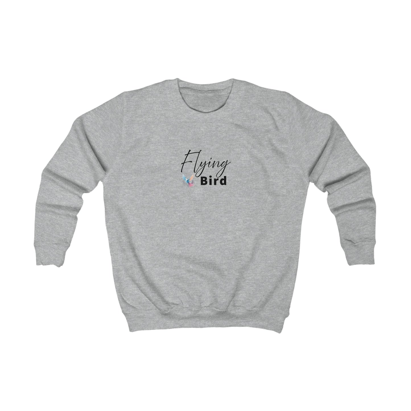 Kids Flying Bird Grey Sweatshirt