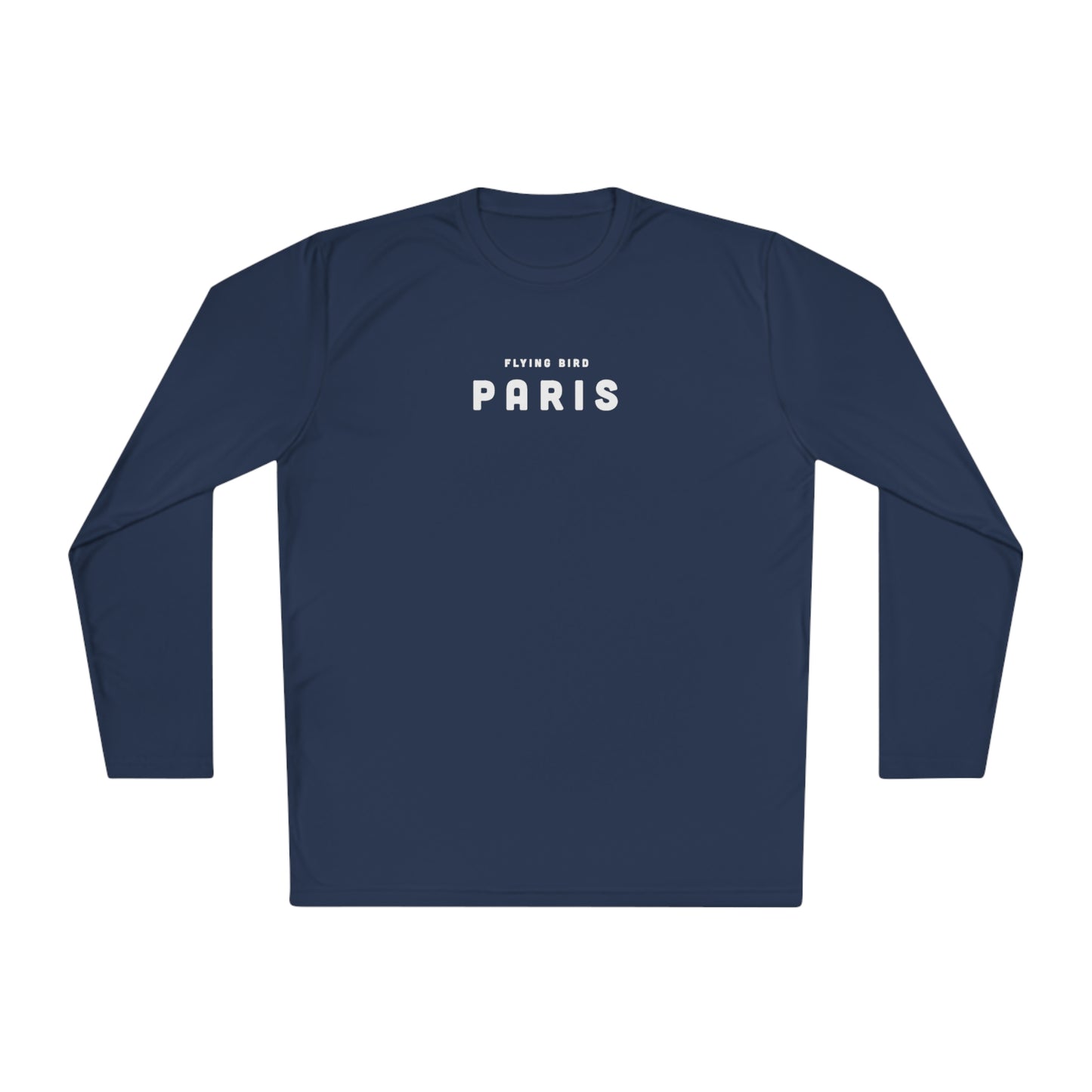 Men's Paris Navy Blue Lightweight Long Sleeve Tee