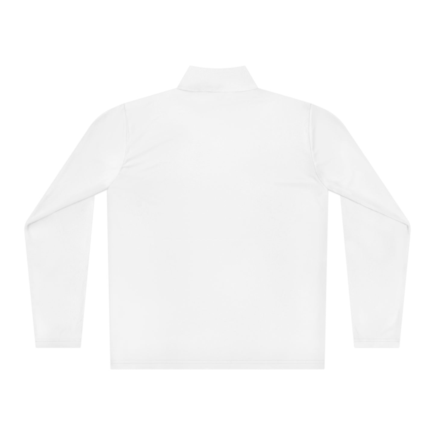 Men's Flying Bird White Quarter-Zip Pullover