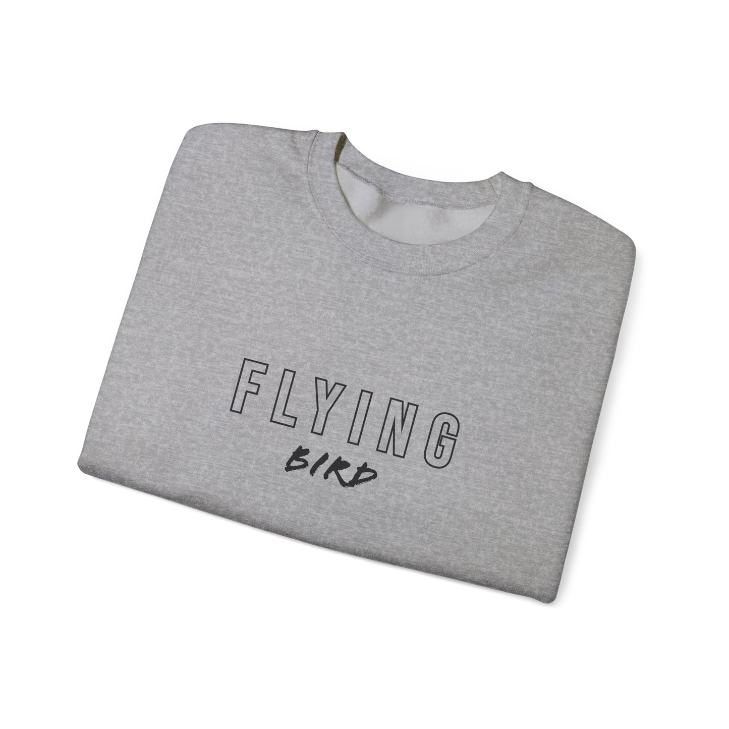 Women's Flying Bird Grey Crewneck Sweatshirt