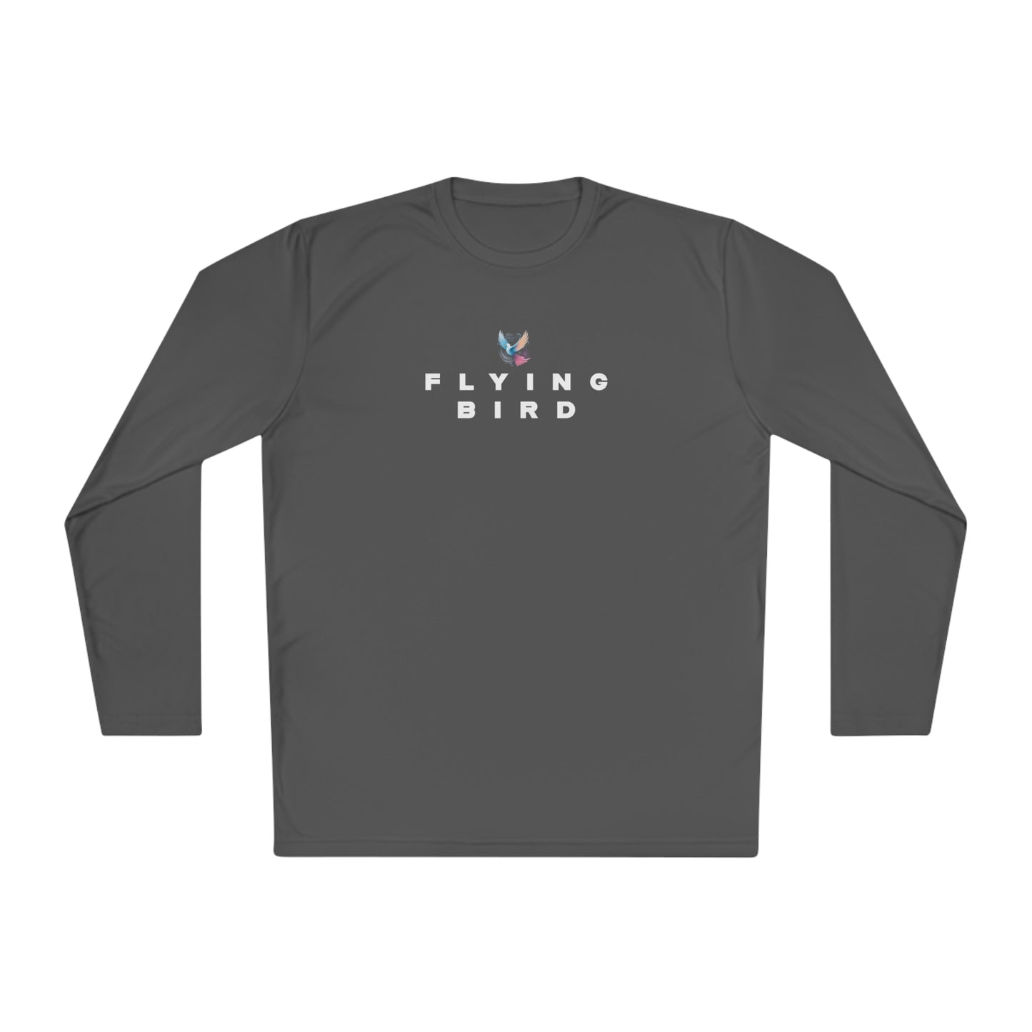 Men's Flying Bird Grey Lightweight Long Sleeve Tee