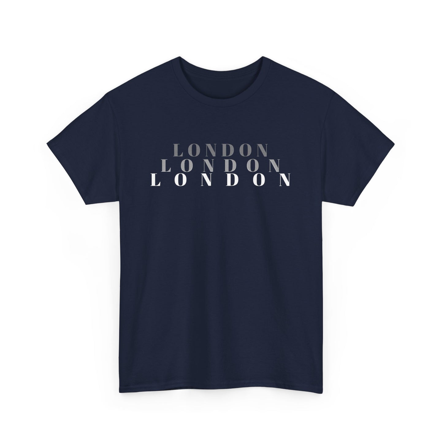 Men's London Navy Blue Cotton Tee